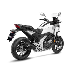 LEOVINCE SBK LV ONE EVO BLACK HONDA NC 750 X INOX ECE-APPROVED STAINLESS STEEL SLIP-ON | 14387EB