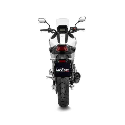 LEOVINCE SBK LV ONE EVO BLACK HONDA NC 750 X INOX ECE-APPROVED STAINLESS STEEL SLIP-ON | 14387EB