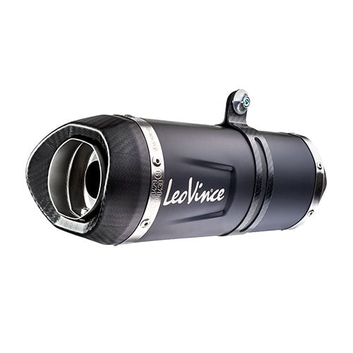 LEOVINCE SBK LV ONE EVO BLACK HONDA NC 750 X INOX ECE-APPROVED STAINLESS STEEL SLIP-ON | 14387EB