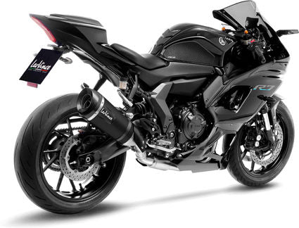 Leovince Full System Exhaust Sbk Factory S 2/1 Yamaha YZF-R7 Inox Black | 14405SBU