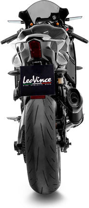 Leovince Full System Exhaust Sbk Factory S 2/1 Yamaha YZF-R7 Inox Black | 14405SBU