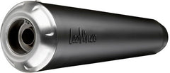 Leovince 2 Slip-On Exhaust Classic Racer Black Royal Enfield Continental GT 650 / InteRCeptor 650 | 15007BU