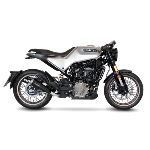 LEOVINCE SBK GP ONE HUSQVARNA SVARTPILEN/VITPILEN 125/401 ECE-APPROVED STAINLESS STEEL SLIP-ON | 15126