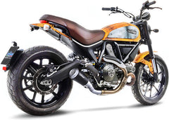 Leovince Slip-On Exhaust Sbk LV-10 Black Ducati Scrambler 800 Icon/Classic | 15206BU