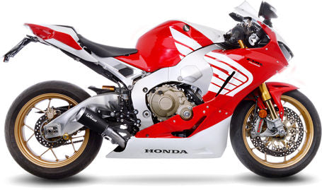 Leovince Slip-On Exhaust Sbk LV-10 Black Honda CBR 1000 RR Fireblade/Sp | 15207BU