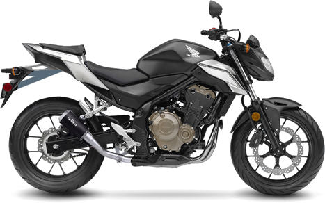 Leovince Slip-On Exhaust Sbk LV-10 Black Honda CB 500 F | 15208BU