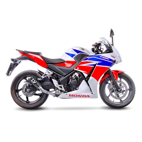 LEOVINCE SBK LV-10 CARBON HONDA CBR 300 R NOT APPROVED CARBON FIBER SLIP-ON | 15211C