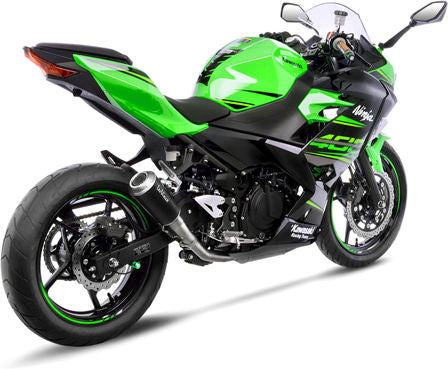 Leovince Slip-On Exhaust Sbk LV-10 Black  Kawasaki Ninja 400 | 15218BU