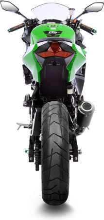 Leovince Slip-On Exhaust Sbk LV-10 Black  Kawasaki Ninja 400 | 15218BU