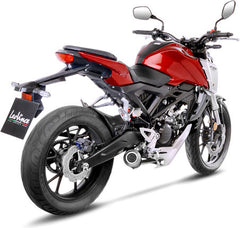Leovince Full System Exhaust Sbk LV-10 Black 1/1 Honda CB 125 R | 15221BU