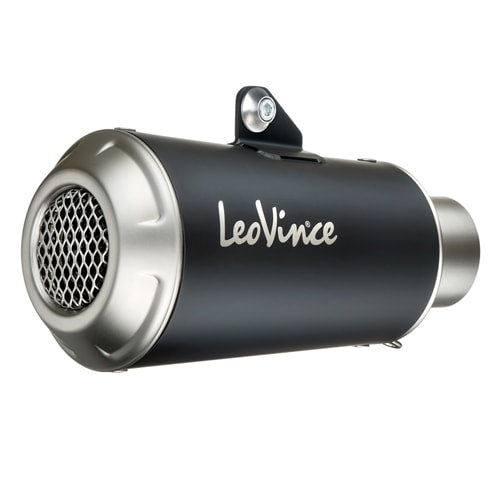 LEOVINCE SBK LV-10 BLACK BMW S 1000 R ECE-APPROVED STAINLESS STEEL SLIP-ON | 15241B