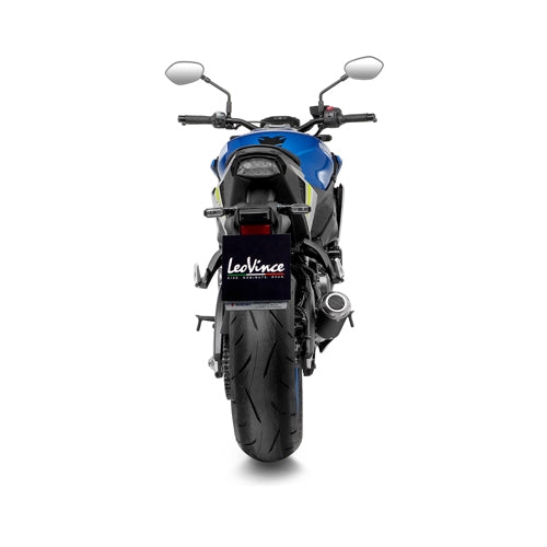 LEOVINCE SBK LV-10 BLACK SUZUKI GSX-S 950/1000/GT ECE-APPROVED STAINLESS STEEL SLIP-ON | 15245B