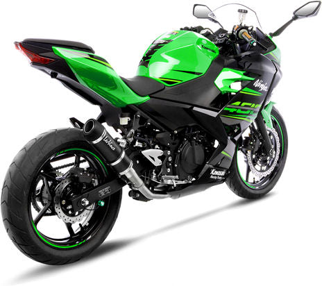 Leovince Slip-On Exhaust GP Corsa Evo Kawasaki Ninja 400/Z 400 Car | 3389EU