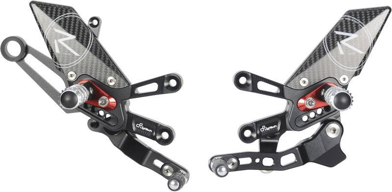 Lightech r Version Ajustable Rear Sets , Reverse Shifting | FTRAP006R