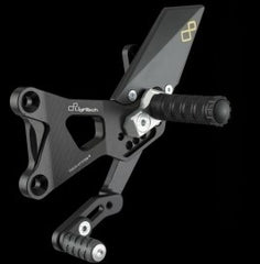 Lightech ADJUSTABLE REAR SETS WITH FIXED FOOTPEG BMW S1000RR - NORMAL SHIFTING (09-14) + S 1000 R (14-16) | FTRBM001