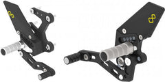 Lightech ADJUSTABLE REAR SETS WITH FOLD UP FOOTPEG KAWASAKI NINJA 400 (18) | FTRKA007W