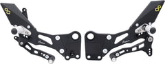 Lightech Adjustable Rear Sets With Fold Up Footpegs | FTRKT001W