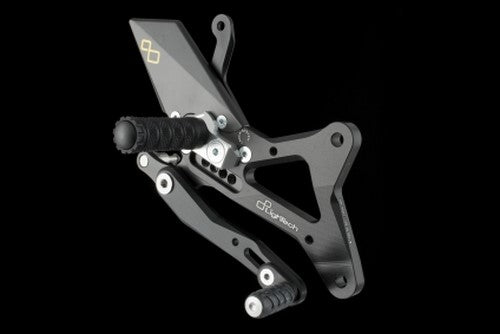 Lightech ADJUSTABLE REAR SETS WITH FIXED FOOTPEG YAMAHA R1 (09-14) | FTRYA001