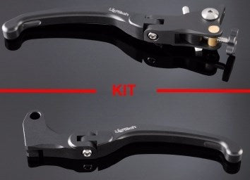 Lightech REPLACEMENT KIT FOR BRAKE AND CLUCHT LEVER (BRAKE LEVER ADJUSTABLE FROM RIGHT). ORIGINAL JOINT (J TYPE). | KLEV032J