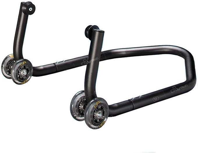 Lightech Modular Iron Rear Stand With Rollers And 4 Wheels | RSF039R