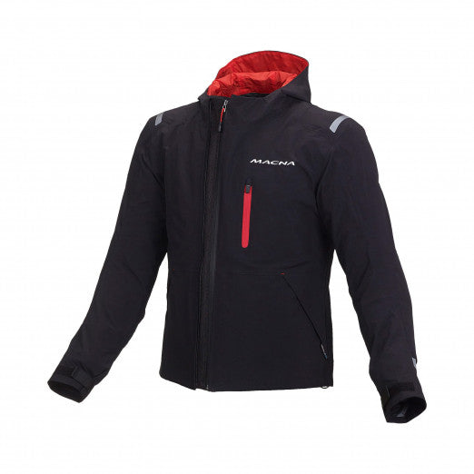 Macna Refuge Mens Textile Jackets - Waterproof Black | 1651355-130