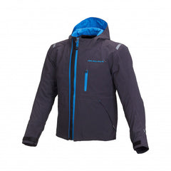 Macna Refuge Mens Textile Jackets - Waterproof Grey/Blue | 1651355-850