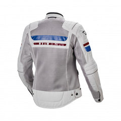 Macna Fluent Women'S Textile Summer Jackets Light Grey/Blue/Red | 1653258-853