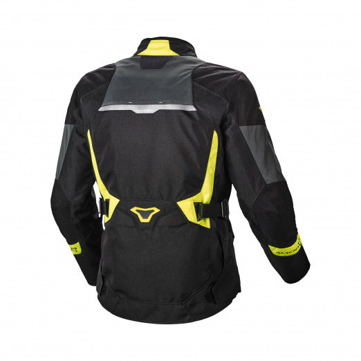 Macna Sonar Mens Textile Jackets - Waterproof Night eye/Neon Yellow | 1653264-117