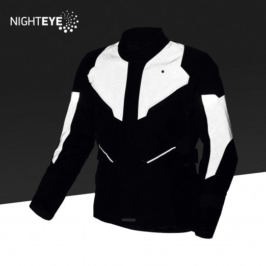 Macna Sonar Mens Textile Jackets - Waterproof Night eye/Neon Yellow | 1653264-117