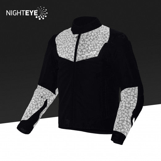 Macna Durago Mens Textile Jackets - Waterproof Night eye/Neon Yellow | 1653266-117