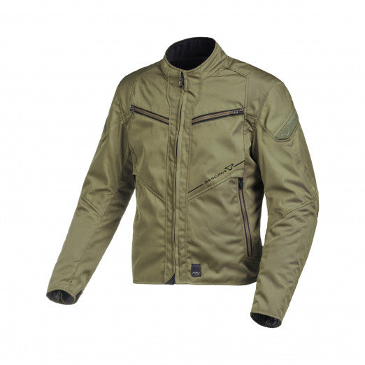 Macna Solute Mens Textile Jackets - Waterproof Military green | 1653269-404