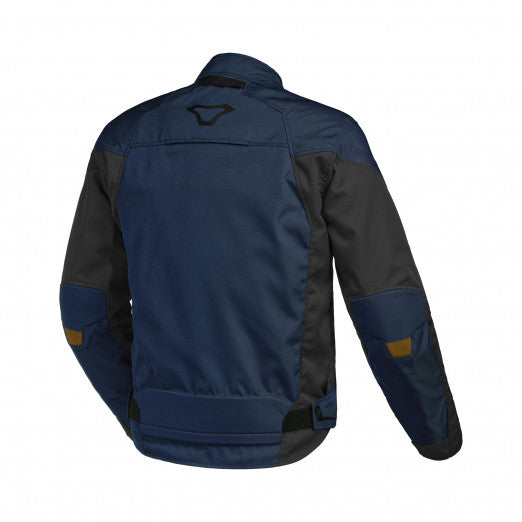 Macna Solute Mens Textile Jackets - Waterproof Blue/Black | 1653269-510