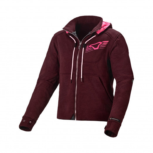 Macna District Women'S Textile Summer Jackets Dark Red | 1653271-303
