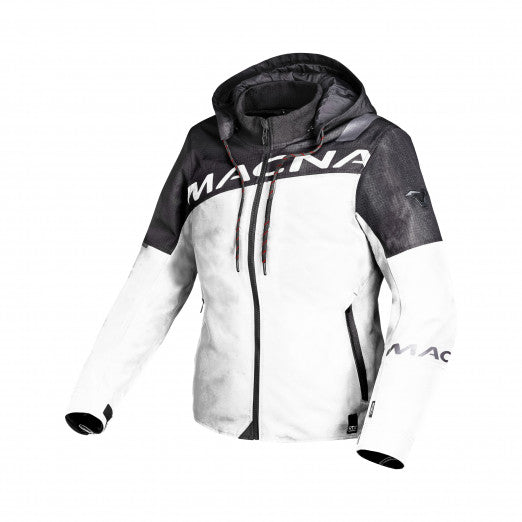 Macna Racoon Women's Textile Jackets - Waterproof Light Grey/Black | 1653274-810