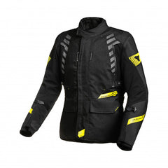 Macna Ultimax Women's Textile Jackets - Waterproof Black/Yellow | 1653275-107