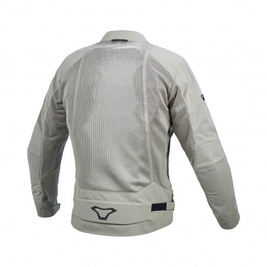 Macna Velocity Women'S Textile Summer Jackets Light grey | 1653276-808