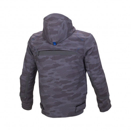 Macna Habitat Mens Textile Jackets - Waterproof Black/Grey Camo | 1653310-180