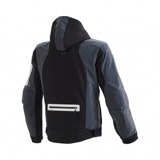 Macna Aytee Mens Textile Jackets - Waterproof Black/dark grey | 1653402-180