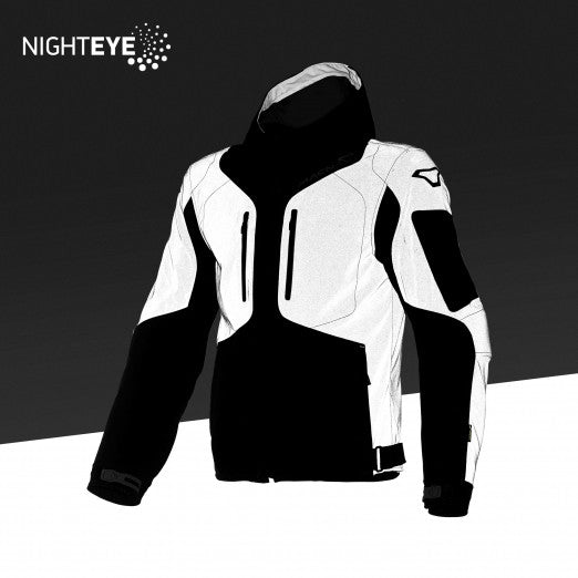 Macna Aytee Mens Textile Jackets - Waterproof Black/dark grey | 1653402-180