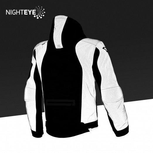 Macna Aytee Mens Textile Jackets - Waterproof Black/dark grey | 1653402-180