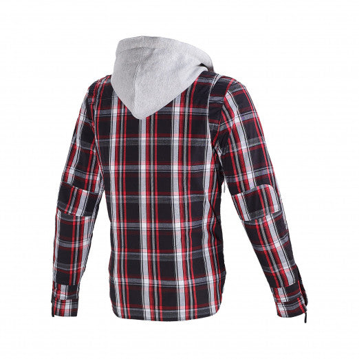 Macna Westcoast Forest Mens Textile Summer Jackets Black/red/white | 1653509-132