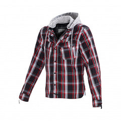 Macna Westcoast Forest Mens Textile Summer Jackets Black/red/white | 1653509-132