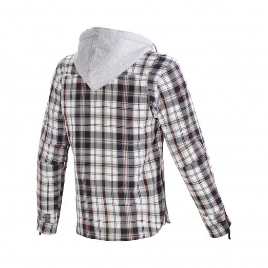 Macna Westcoast Forest Mens Textile Summer Jackets white/blk/grey | 1653509-218
