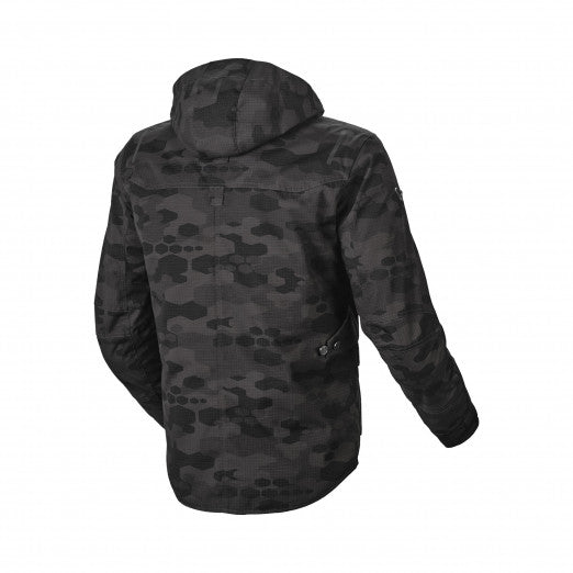 Macna Rival Mens Textile Jackets - Waterproof Camo Black | 1653513-180