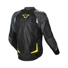Macna Orcano Mens Textile Summer Jackets Night eye/Neon Yellow | 1653608-117