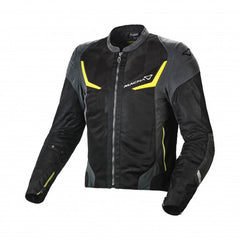 Macna Orcano Mens Textile Summer Jackets Night eye/Neon Yellow | 1653608-117