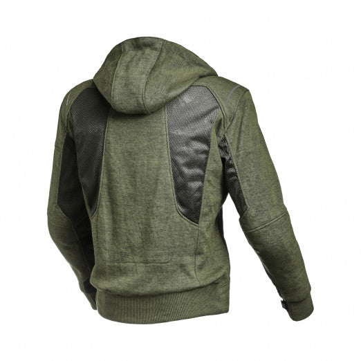 Macna Breeze Mens Textile Summer Jackets Olive Green | 1653615-404