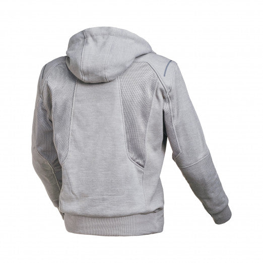 Macna Breeze Mens Textile Summer Jackets Light grey | 1653615-808