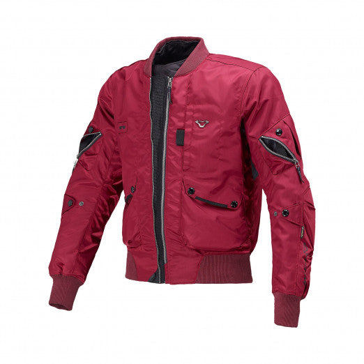 Macna Bastic Mens Textile Jackets - Waterproof Red | 1653653-303