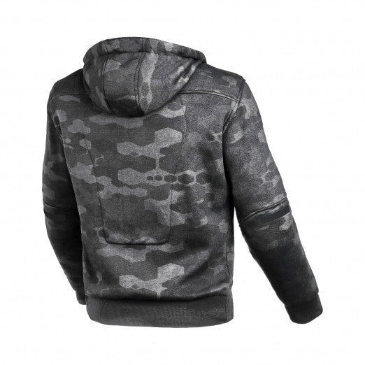 Macna District Mens Textile Summer Jackets Black/Grey camo | 1653657-188